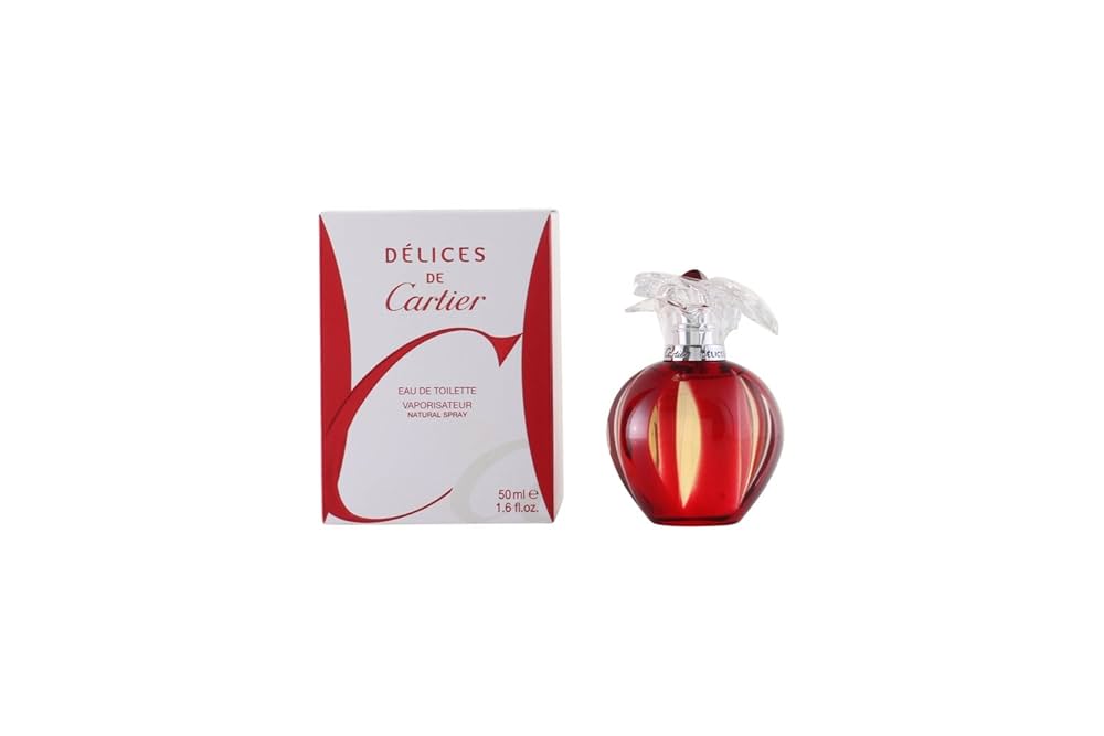 【美品】Cartier＊DÉLICES DE CARTIER EdT 50ml Delices de Cartier Eau De Toilette Spray 50ml/1.6oz : Amazon